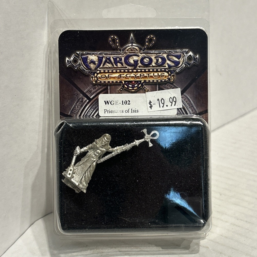 CROCODILE GAMES 2002 WARGODS OF‎ AEGYPTUS ASAR PRIESTESS OF ISIS WGE-102